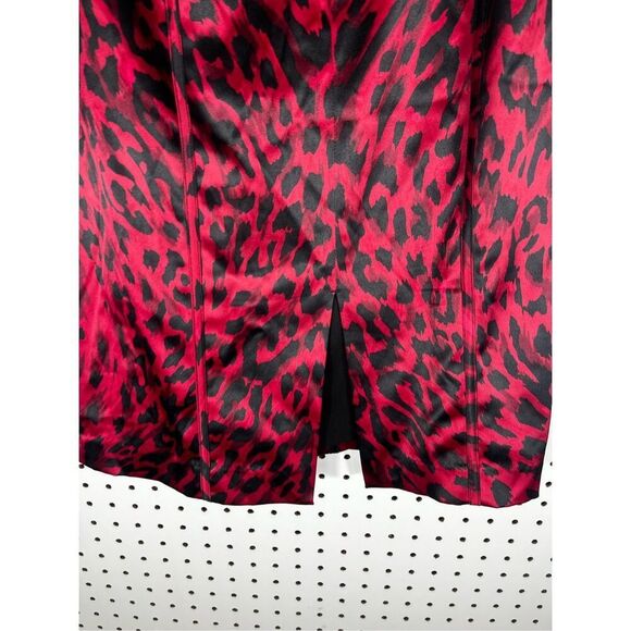 White House Black Market animal print  skirt 10 - Picture 3 of 6